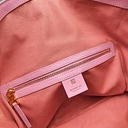 Kitlife Givenchy Voyou medium leather shoulder bag pink - 37x32x6.5 cm - 3