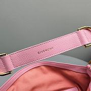 Kitlife Givenchy Voyou medium leather shoulder bag pink - 37x32x6.5 cm - 4