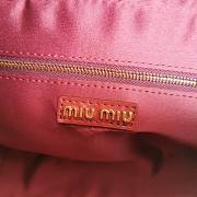 kitlife MiuMiu Matelasse red bag - 24x16x7.5 cm - 2