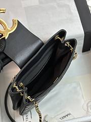 Kitlife Chanel tote black bag - 17.5x20x5cm - 6