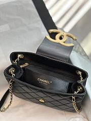 Kitlife Chanel tote black bag - 17.5x20x5cm - 3