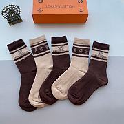 Kitlife Louis Vuitton Set 5 Socks 5 - 1