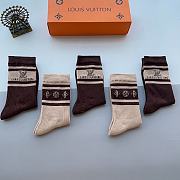 Kitlife Louis Vuitton Set 5 Socks 5 - 3