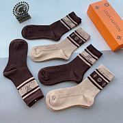 Kitlife Louis Vuitton Set 5 Socks 5 - 4