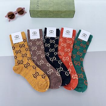 Kitlife gucci Set 5 Socks 5