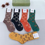 Kitlife gucci Set 5 Socks 5 - 3