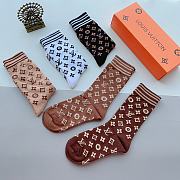 Kitlife Louis Vuitton Set 5 Socks 5 - 01 - 2