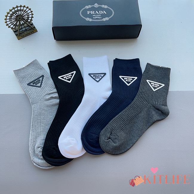 Kitlife Prada Set 5 Socks 5 - 04 - 1
