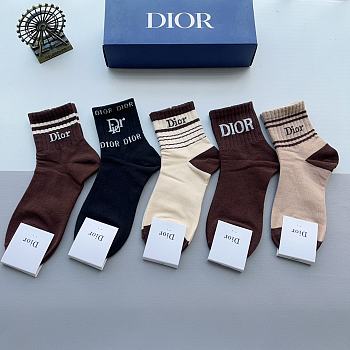 Kitlife Dior Set 5 Socks 5 - 05