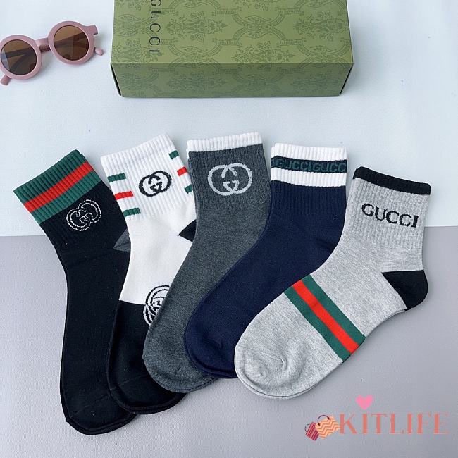 Kitlife Gucci Set 5 Socks 5 - 06 - 1