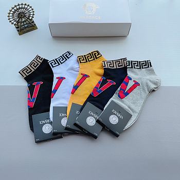 Kitlife versace Set 5 Socks 5 - 07