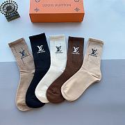 Kitlife louis vuitton Set 5 Socks  - 07 - 1