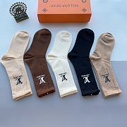 Kitlife louis vuitton Set 5 Socks  - 07 - 6