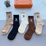 Kitlife louis vuitton Set 5 Socks  - 07 - 5