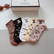 Kitlife Chanel Set 5 Socks  - 08 - 2