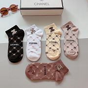 Kitlife Chanel Set 5 Socks  - 08 - 4