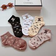 Kitlife Chanel Set 5 Socks  - 08 - 5