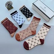 Kitlife Chanel Set 5 Socks - 09 - 5
