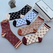 Kitlife Chanel Set 5 Socks - 09 - 4