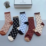 Kitlife Chanel Set 5 Socks - 09 - 3