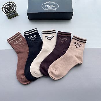 Kitlife Prada Set 5 Socks - 12