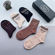 Kitlife Prada Set 5 Socks - 12 - 6