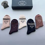 Kitlife Prada Set 5 Socks - 12 - 3