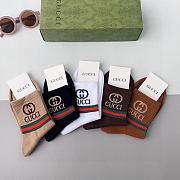 Kitlife Gucci Set 5 Socks - 13 - 5