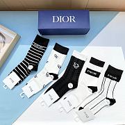 Kitlife Dior Set 5 Socks - 15 - 5