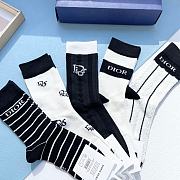 Kitlife Dior Set 5 Socks - 15 - 2