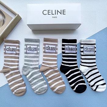 Kitlife celine Set 5 Socks - 16