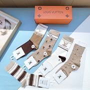 Kitlife louis Vuitton Set 5 Socks - 16 - 3