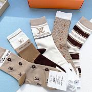 Kitlife louis Vuitton Set 5 Socks - 16 - 2