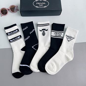 Kitlife Prada Set 5 Socks - 17