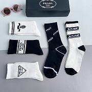 Kitlife Prada Set 5 Socks - 17 - 2