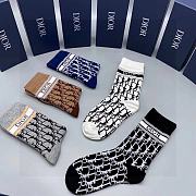 Kitlife Dior Set 5 Socks - 20 - 6