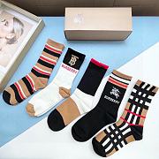 Kitlife burrbery Set 5 Socks - 23 - 5