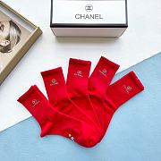 Kitlife Chanel Set 5 Socks - 25 - 6