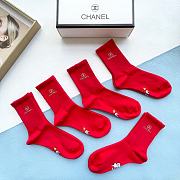 Kitlife Chanel Set 5 Socks - 25 - 3