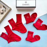 Kitlife Chanel Set 5 Socks - 25 - 2