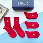 Kitlife Dior Set 5 Socks - 26 - 2