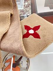 Kitlife louis vuitton Shearling Tuffetage Scarf - 104 x 14 cm - 3