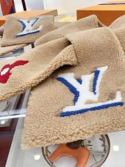Kitlife louis vuitton Shearling Tuffetage Scarf - 104 x 14 cm - 4