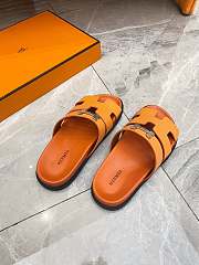 Kitlife hermes sandals brown  - 2