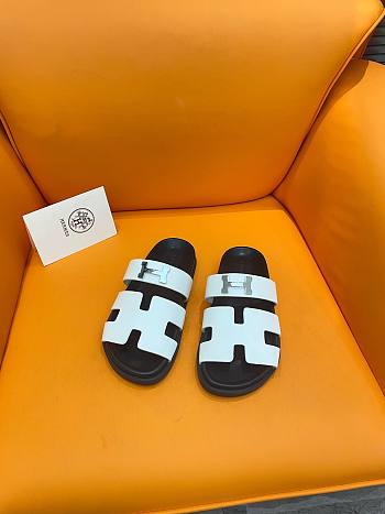 Kitlife hermes sandals white