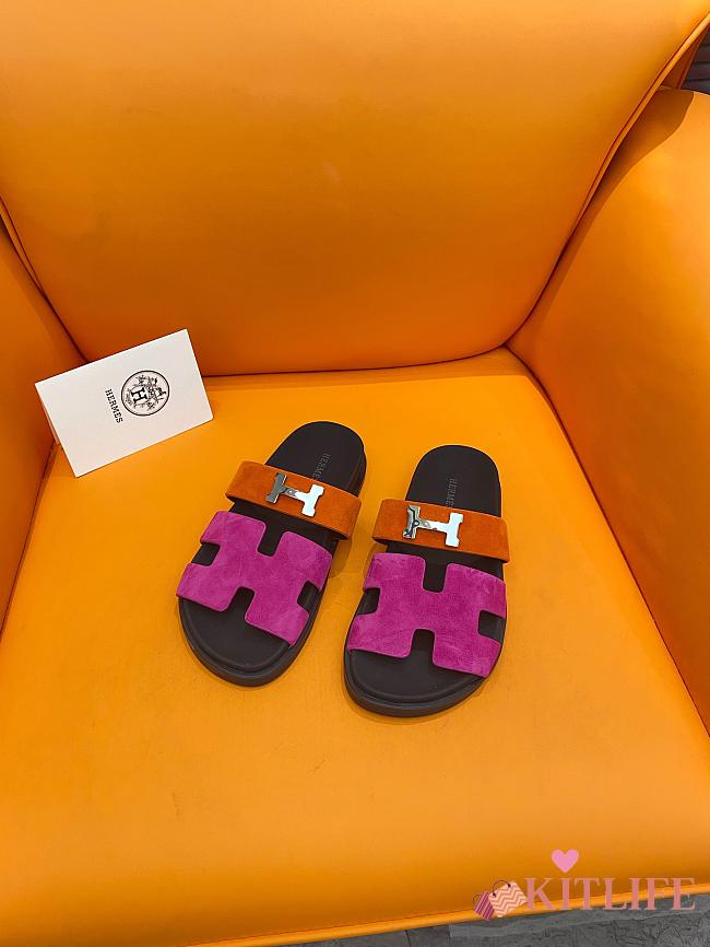 Kitlife hermes sandals pink&orange - 1