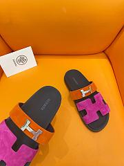 Kitlife hermes sandals pink&orange - 3