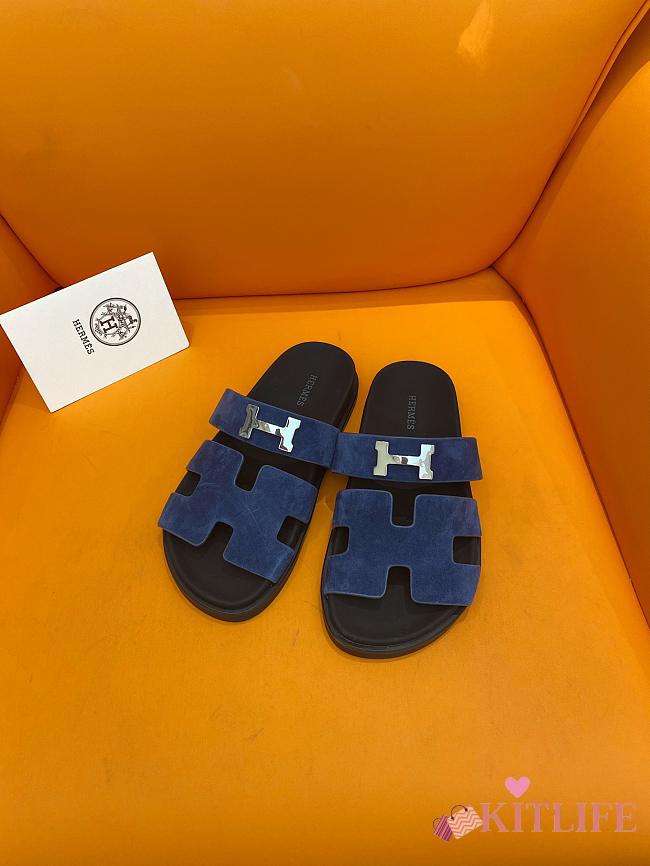 Kitlife hermes sandals blue - 1