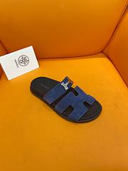 Kitlife hermes sandals blue - 5