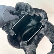 Kitlife Prada velvet mini handbag black - 16x14x7.5 cm - 2